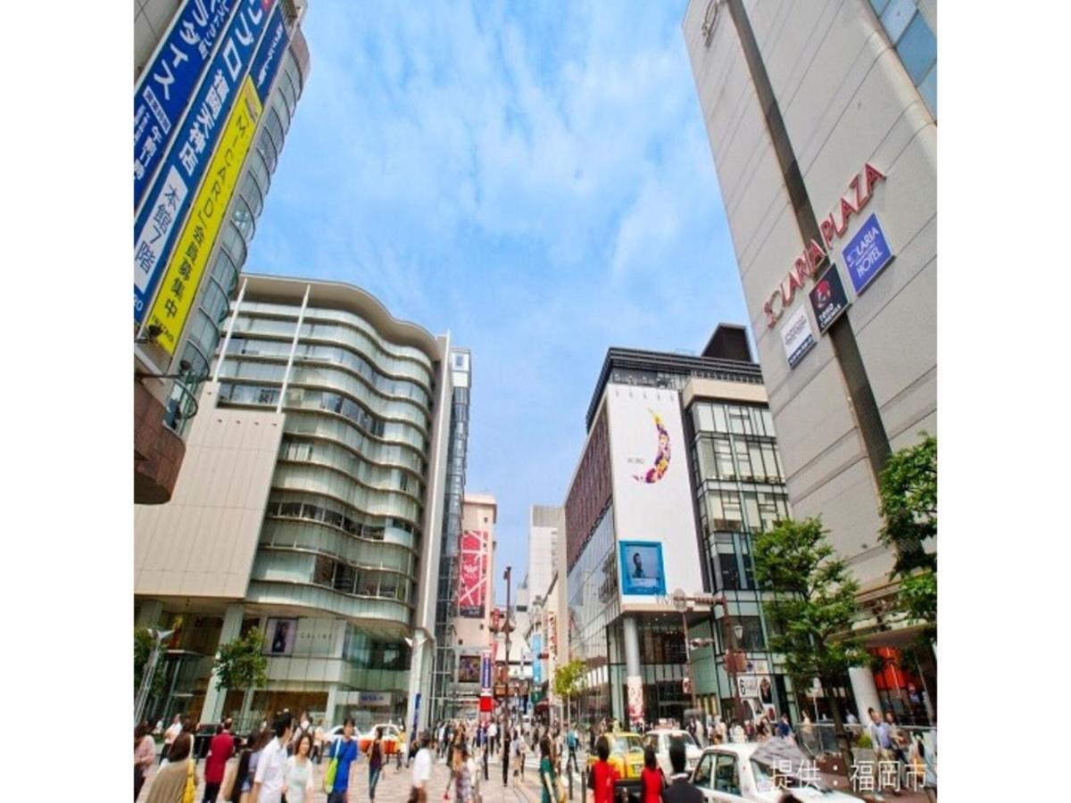 Court Hotel Fukuoka Tenjin - Vacation Stay 42334V Ngoại thất bức ảnh